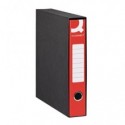 Registratore commerciale con custodia Q-Connect dorso 5 cm - 28,5x31,3 cm - rosso RQ-CON-U5RO (Conf.14)