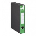 Registratore protocollo con custodia Q-Connect dorso 5 cm - 28,5x34,3 cm - verde scuro - RQ-CON-P5VE (Conf.14)