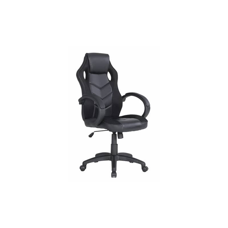 Poltrona gaming per adulti Serena Group Las Vegas L61 x P66 x H106/116 cm - nero - GA9381K