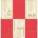 Biglietti Natalizi con busta formato 9x14 cm - conf.6 soggetti in due colori Biembi - BAD202C61