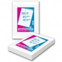 Fogli protocollo Blasetti A4 - 120 g/m² - foglio bianco - risma 100 ff - 7149