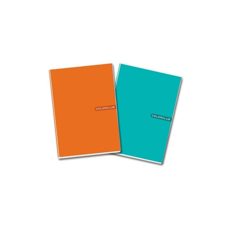 Maxi quaderno Colorclub A4 - 80 g/m² - 20+1 ff - 10M - 5713 (Conf.10)