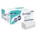Asciugamano 2 veli Aquastream piegato a "V" - conf. 20 pacchetti Lucart Professional 170 foglietti - 863129