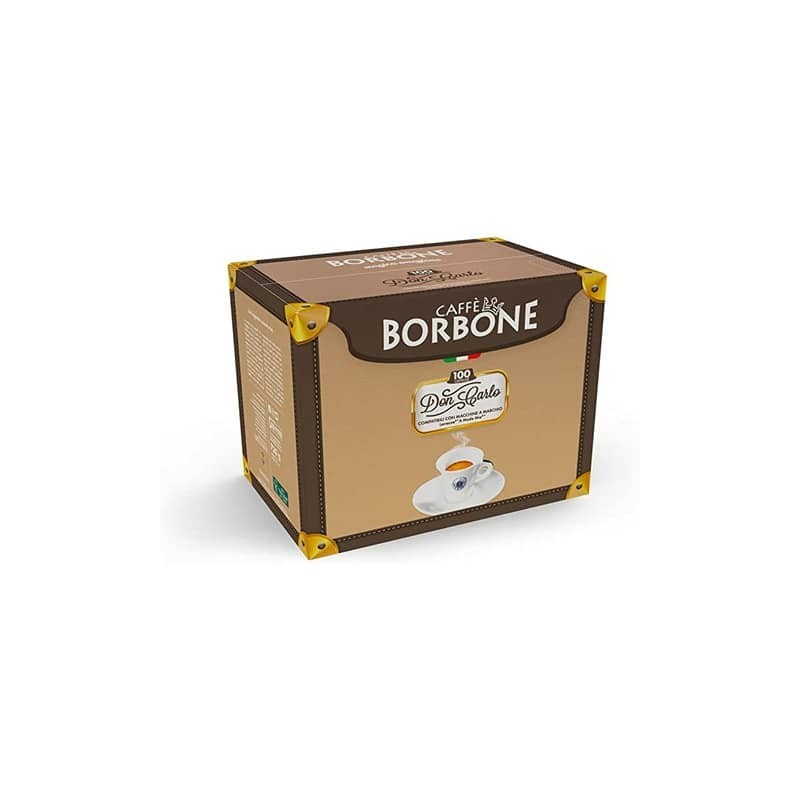 Capsule compatibili Don Carlo Nera Caffe Borbone 100 pz - AMSNERA100NDONCARLO