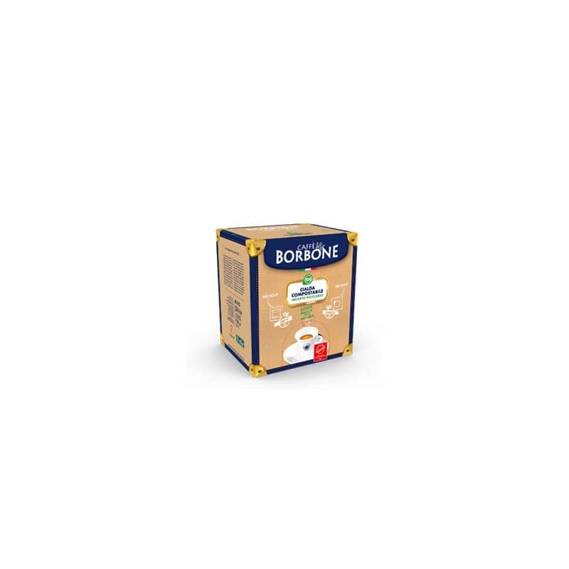 Capsule compatibili e compostabili Don Carlo Rossa Caffe Borbone conf. 100 pezzi - AMCOMPOSTABRED100N