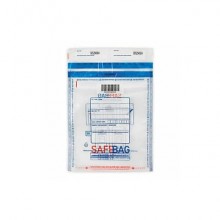 Sacchetti di sicurezza trasparente conf. 1000 pz - 256x370+40mm Safe Bag B4 68287