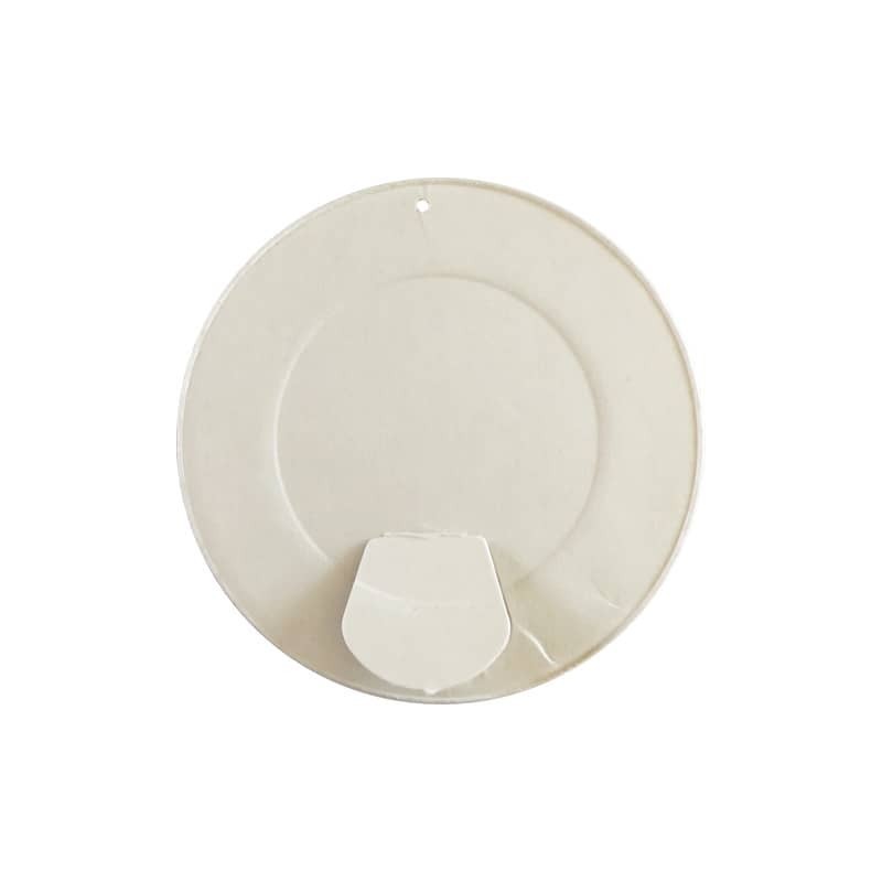 Coperchi bianchi 5/7 oz (Ø70xH.10 mm) Dopla Professional per bicchieri in carta+PE conf. 50 pz - 28103