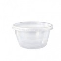 Contenitore trasparente in polipropilene conf. 50 pz Dopla Professional 750 ml 28087