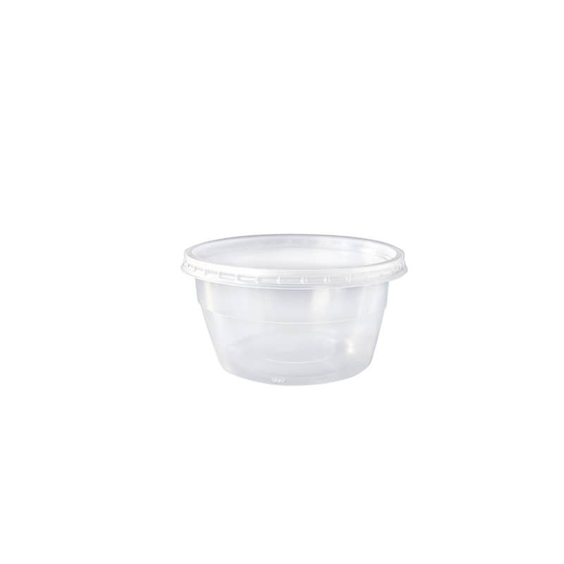 Contenitore trasparente in polipropilene conf. 50 pz Dopla Professional 750 ml 28087