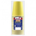 Bicchieri carta WD 250 ml conf. 20 pz Dopla Green giallo 42189