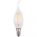 Lampadina LED a filamento fiamma 6W attacco E14 806 lumen luce calda MKC 3000K - 499048560