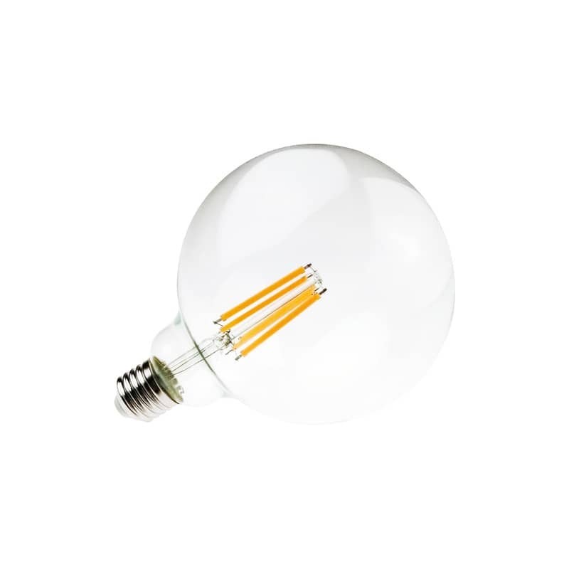 Lampadina LED a filamento globo 12W G125 E27 1521 lumen luce naturale MKC 4000K 499048596