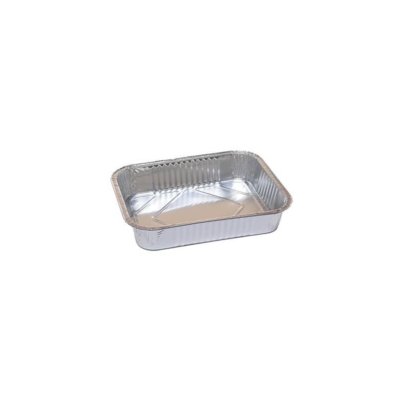 Contenitori rettangolari a bordo G senza coperchio Cuki Professional 210 x 268 x 49 mm 5 porzioni - conf. 100 pz