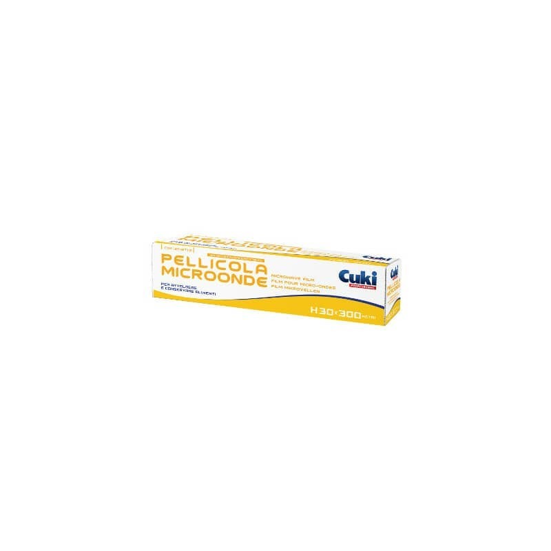 Rotolo di pellicola per microonde con astuccio Cuki Professional 290 mm x 300 m - 2630030
