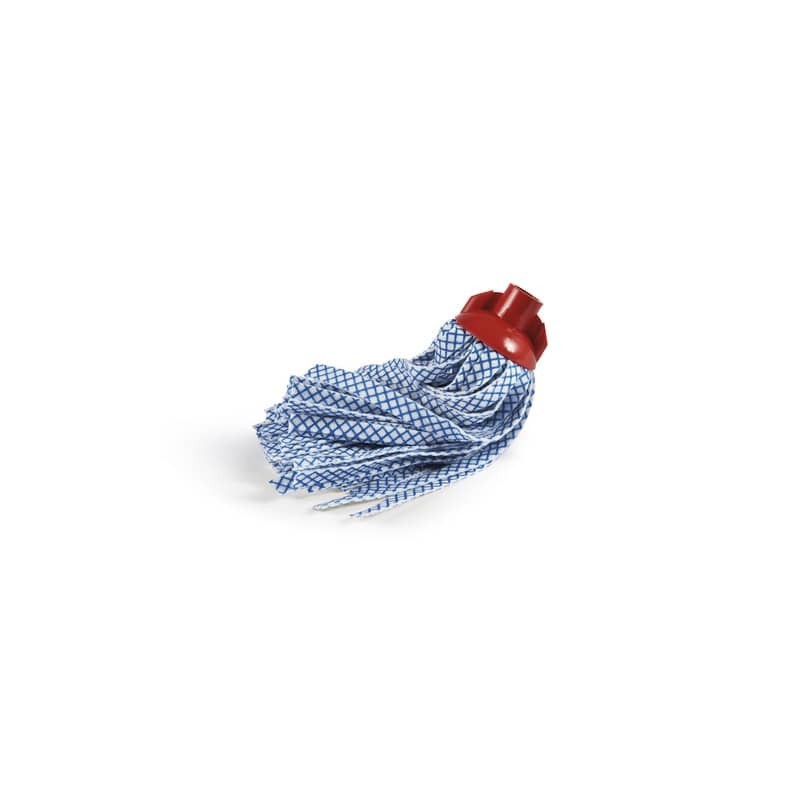 Mop sintetico per pavimenti Blu dimora bianco e blu 0025E