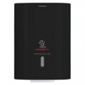 Dispenser Centerfeed per asciugamani antibatterico a sfilo centrale - 30x22,5x22,5 cm Papernet nero - 417208