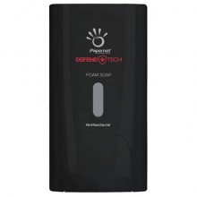 Dispenser antibatterico per sapone in schiuma Papernet Defend Tech nero 22 x 11,6 x 13,9 cm - capacità 0,5 L - 417206