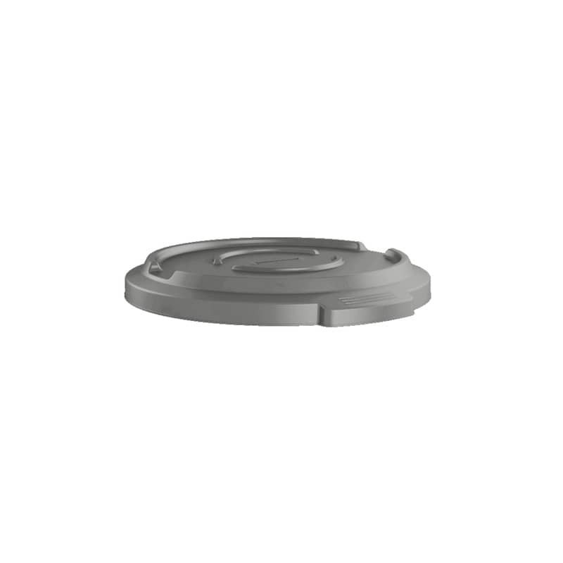 Coperchio per pattumiera Titan 120 lt Rotho grigio F600095