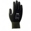 Guanti protettivi UNIPUR 6639 - rischi meccanici Uvex nero TG. 6 - 6024806 (Conf.10)