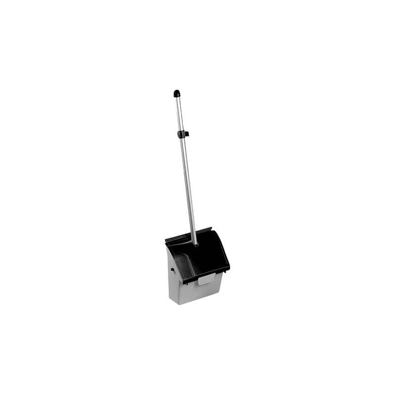 Paletta basculante, manico in alluminio e portamanico con attacco TTS clip con coperchio - 00005623