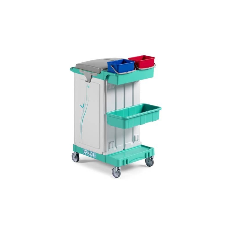 Carrello multiuso a 2 reparti Magic Line - 82x54x110 cm TTS 20 Professional ML020P0A0000