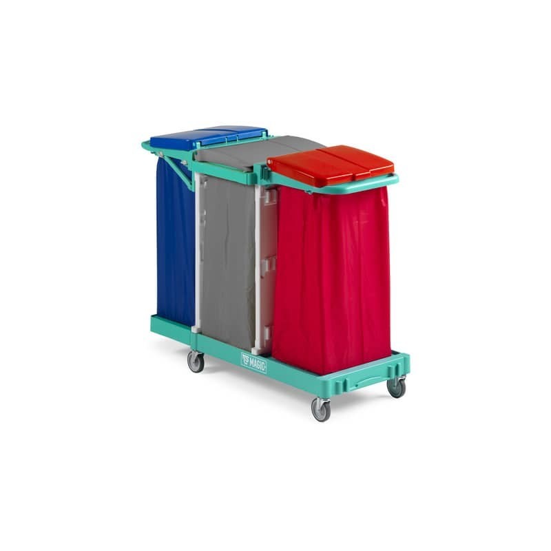 Carrello per raccolta differenziata Magic Line 150 Basic TTS 135 x 58 x 104 cm - ML150B0A0000