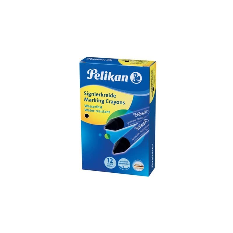 Pastello industriale Pelikan 762 nero  conf. da 12 - 100436041