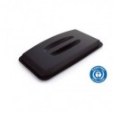 Coperchio ECO per contenitore portarifiuti DURABIN® 60 L rettangolare nero Durable - 1800504221