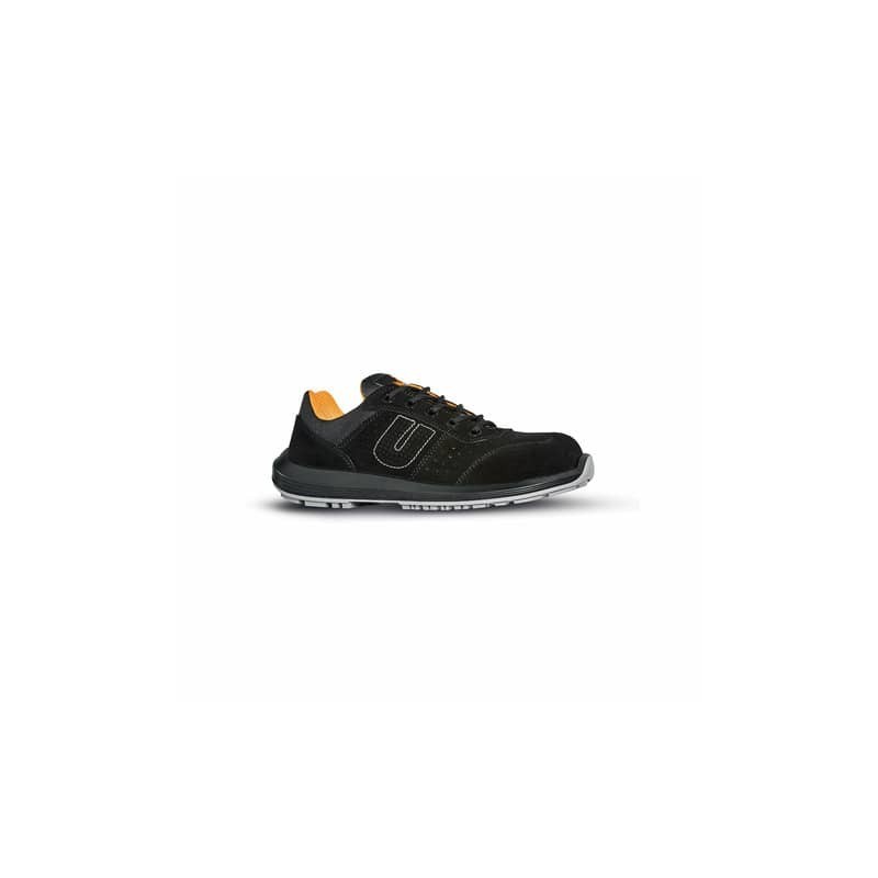 Scarpe antinfortunistiche in morbida pelle scamosciata Sun S1P SRC nere U-Power N° 41 - RR20056-41