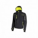 Giacca impermeabile in Softshell Space Black Carbon U-Power taglia L FU187BC-L