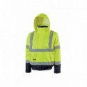 Giubbotto bomber alta visibilita' Crafty Yellow Fluo U-Power taglia M HL158YF-M