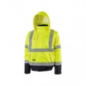 Giubbotto bomber alta visibilita' Crafty Yellow Fluo U-Power taglia XL HL158YF-XL