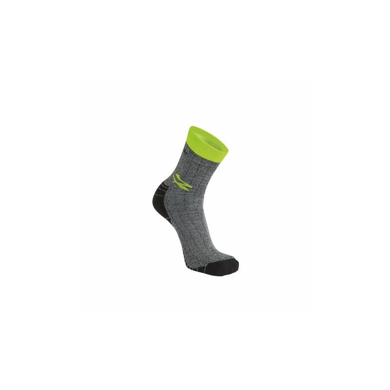 Calze tecniche con Memory size Giady Yellow Fluo U-Power taglia unica - conf. 2 paia - SK218YF