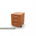 Cassettiera a 3 cassetti su ruote 17020 41x50xH.52,2 cm Artexport ciliegio 17020/HH/3T