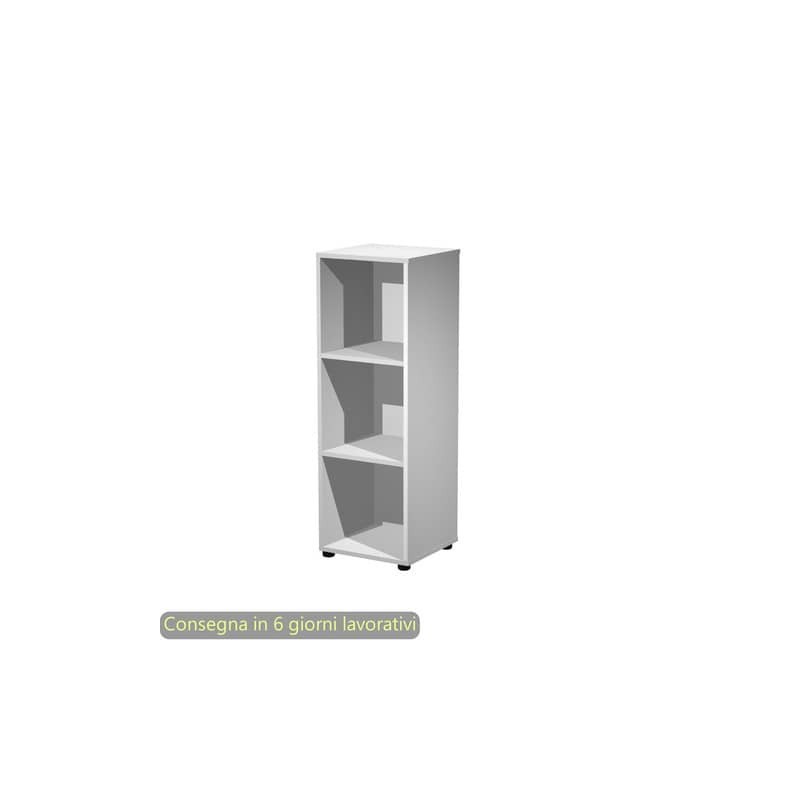 Contenitore 3 caselle a giorno Maximail 41x40xH.121,6 cm Artexport grigio alluminio - 3MaxM/5