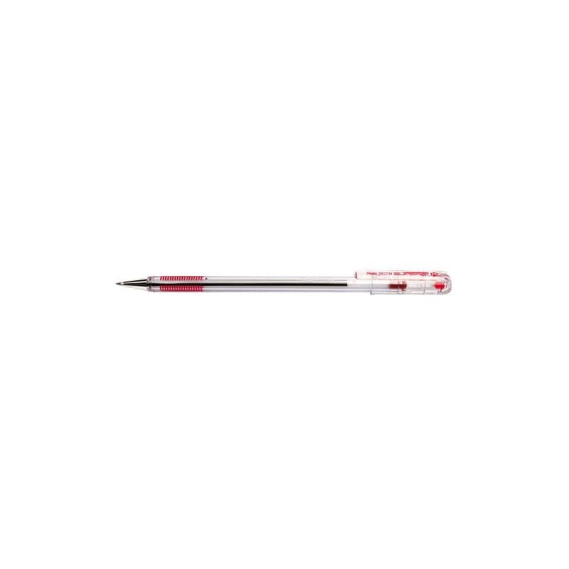 Penna a sfera Superb punta media 1 mm - conf. 12 pezzi Pentel rosso BK77M-B