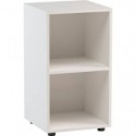 Locker a 2 vani in legno nobilitato in melanimico 45x44,5x81,5 cm Motris bianco ALKSW01WH