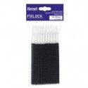 Caricatore per fascettatrice FIXLOCK - Conf. 10 caricatori da 20 clips Iternet nero - 0073