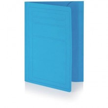 Cartellina semplice Brefiocart Color 24,5x35 cm cartoncino 200 g/m² azzurro Conf. 50 pezzi - 0205510.AZ