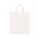 Borsa Allegra neutra kraft con manici in carta ritorta 54x14x50 cm conf. 25 pz Rex-Sadoch bianca - SDS54BIA
