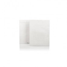 Buste a sacco con soffietti e strip bianche 176x250x38 mm - conf. 100 pz Tyvek formato B5 - 11840