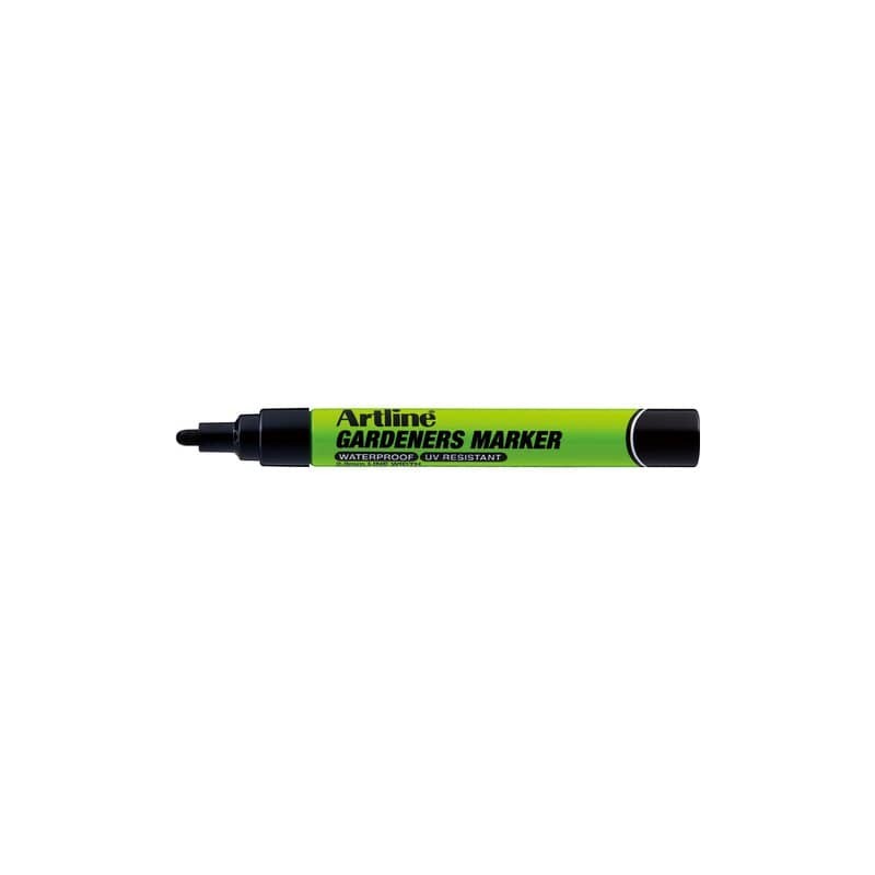 Marcatore speciale per giardini e esterni Gardeners Artline - punta tonda 2,3 mm nero - A GDM/N (Conf.9)