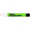 Marcatore speciale per giardini e esterni Gardeners Artline - punta tonda 2,3 mm bianco - A GDM/BI (Conf.12)