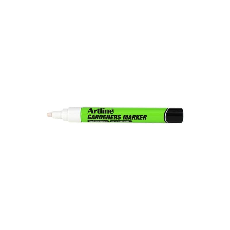 Marcatore speciale per giardini e esterni Gardeners Artline - punta tonda 2,3 mm bianco - A GDM/BI (Conf.12)