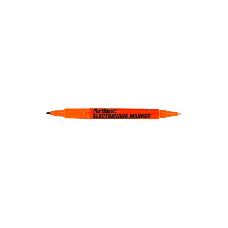 Marcatore speciale per materiale elettrico Artline Electicians - doppia punta 0,4-1 mm arancione - A ELFT/AR (Conf.12)