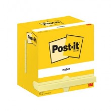 Foglietti riposizionabili Giallo Canary Post-it® 76x127 mm - 12 blocchetti da 100 ff - 7100290165