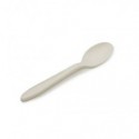 Cucchiaini da dessert in Mater-Bi IlipBio cappuccino - conf. 40 pz 80990 (Conf.2)