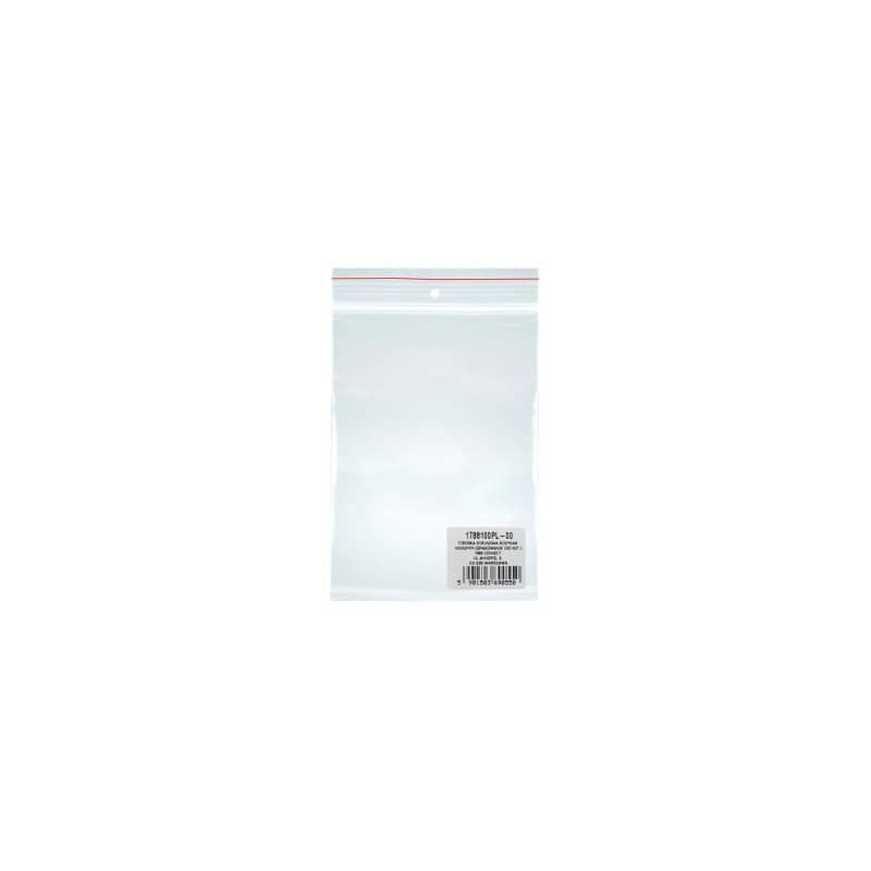 Buste con chiusura a pressione trasparenti in LDPE Donau 45x50 cm conf. da 100 pz - 1793700PL-00