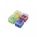 Temperamatite in plastica a 2 fori Donau 7814001-99 (Conf.25)