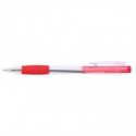 Penna a sfera a scatto ricaricabile Office Products punta 0,7 mm - rosso conf. 50 pezzi - 17015611-04